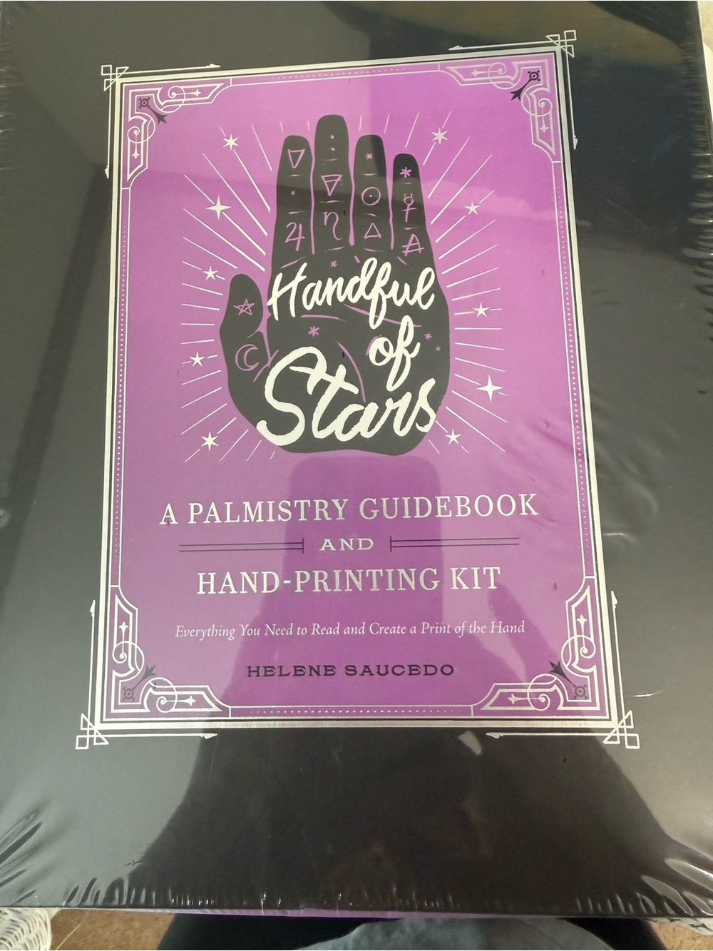 Handful of Stars Palmistry Guidebook & Hand-Printing Kit NIB